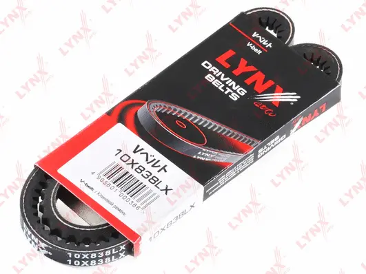 Courroie trapézoïdale LYNXAUTO 10X838LX