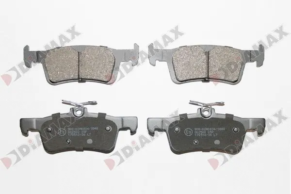 Kit de plaquettes de frein, frein à disque DIAMAX N09941
