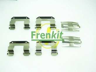 Kit d'accessoires, plaquette de frein à disque FRENKIT 901618