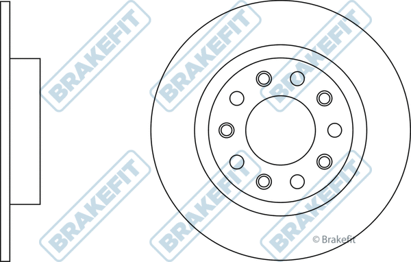 Disque de frein APEC SDK6673