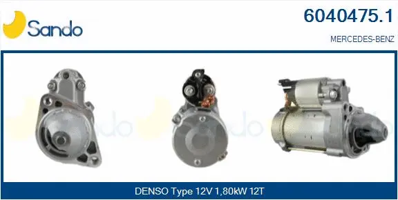 Démarreur SANDO 6040475.1
