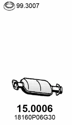 Catalyseur ASSO 15.0006