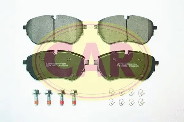 Kit de plaquettes de frein, frein à disque CAR PNT1202