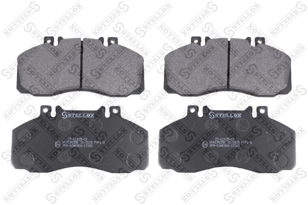 Kit de plaquettes de frein, frein à disque STELLOX 85-01435-SX