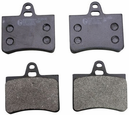 Kit de plaquettes de frein, frein à disque DENCKERMANN B110104