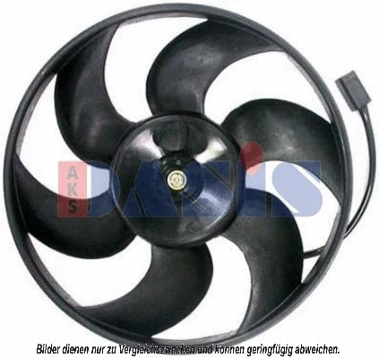 Ventilateur, refroidissement du moteur AKS DASIS 168014N