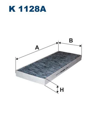 Filtre, air de l'habitacle FILTRON K 1128A