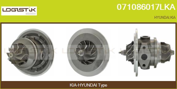 Groupe carter, turbocompresseur LGK 071086017LKA
