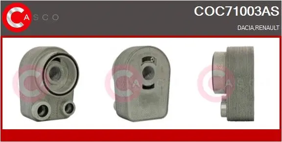 Radiateur d'huile CASCO COC71003AS