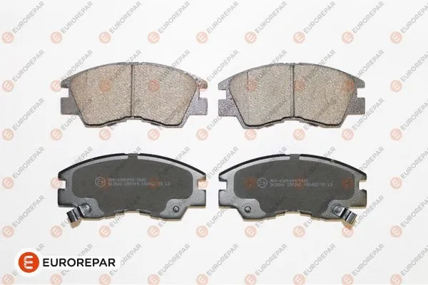 Kit de plaquettes de frein, frein à disque EUROREPAR 1617265580