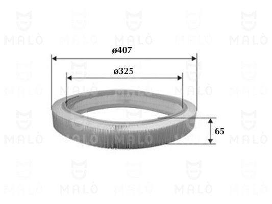 Filtre à air AKRON-MALÒ 1500352