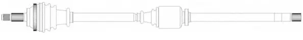 Arbre de transmission SERCORE 22807