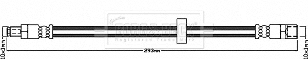 Flexible de frein BORG & BECK BBH8410