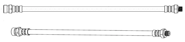 Flexible de frein CEF 510189