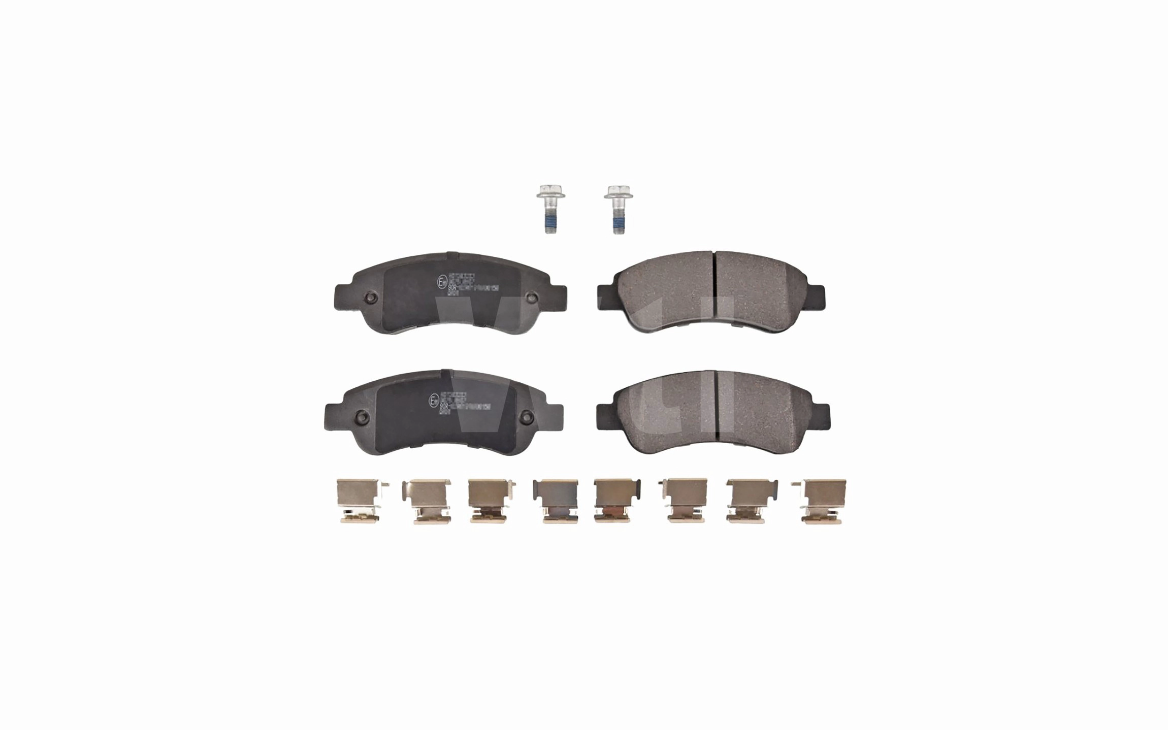 Kit de plaquettes de frein, frein à disque Wti Automotive K971002