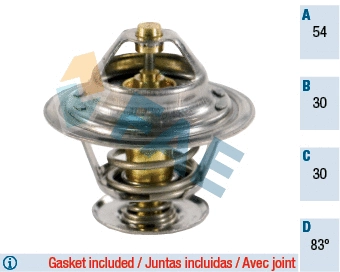 Thermostat, liquide de refroidissement FAE 5301583