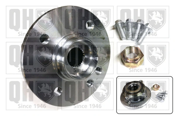 Kit de roulements de roue QUINTON HAZELL QWB1268