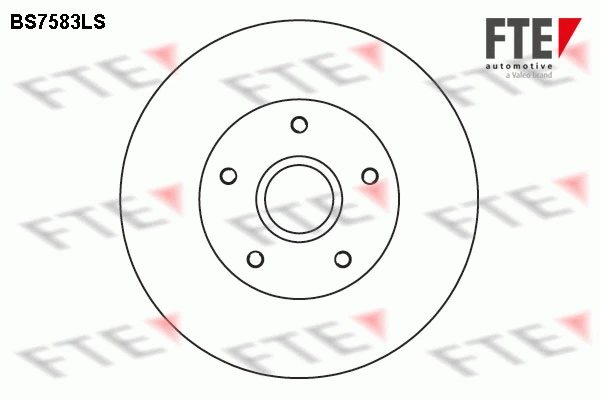 Disque de frein FTE 9071402
