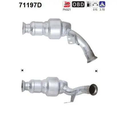 Catalyseur AS 71197D