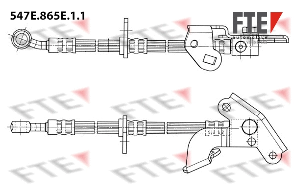 Flexible de frein FTE 9240980