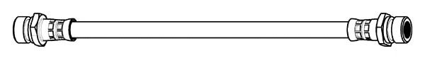 Flexible de frein CEF 512895