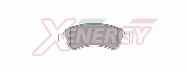 Kit de plaquettes de frein, frein à disque AP XENERGY X40781