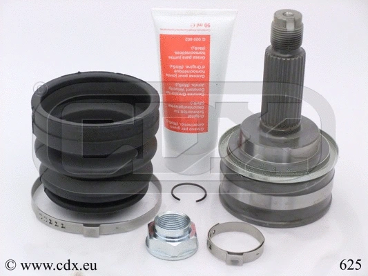 Jeu de joints, arbre de transmission CDX 625