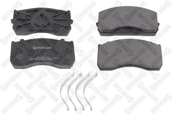 Kit de plaquettes de frein, frein à disque STELLOX 85-01420-SX
