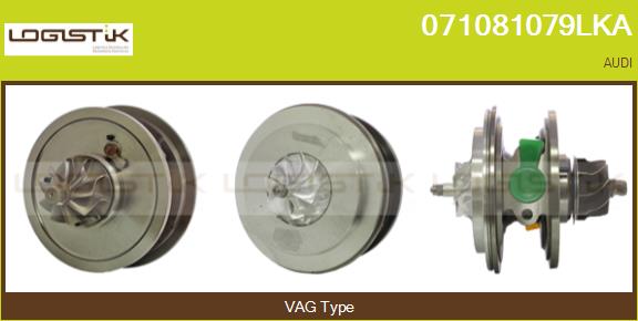 Groupe carter, turbocompresseur LGK 071081079LKA