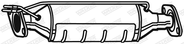 Filtre à particules / à suie, échappement WALKER 73177