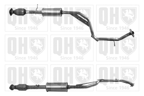 Catalyseur QUINTON HAZELL QCAT91743H