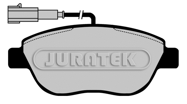 Kit de plaquettes de frein, frein à disque JURATEK JCP1467