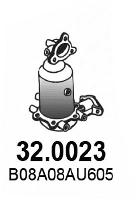 Catalyseur ASSO 32.0023