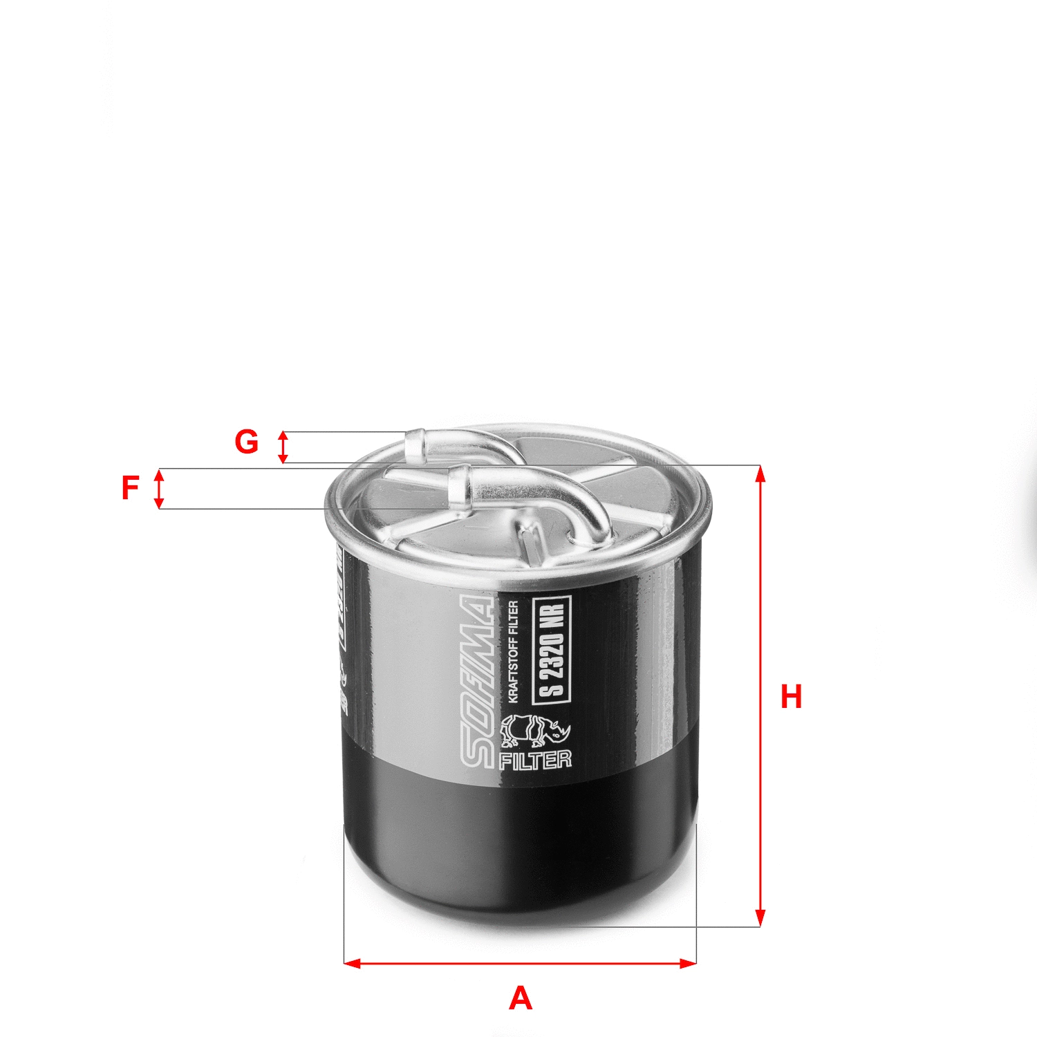 Filtre à carburant SOFIMA S 2320 NR