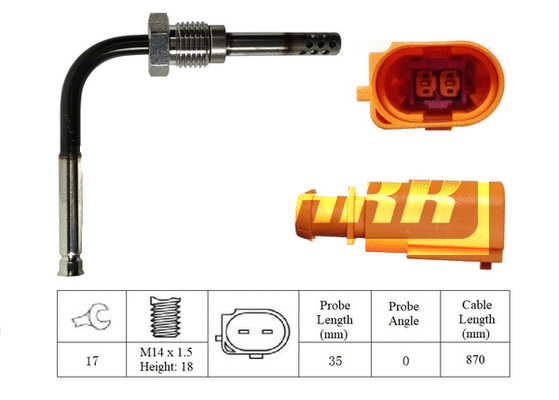 Capteur, température des gaz LEMARK LXT276