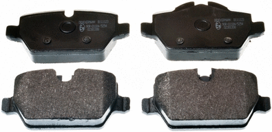 Kit de plaquettes de frein, frein à disque DENCKERMANN B111123