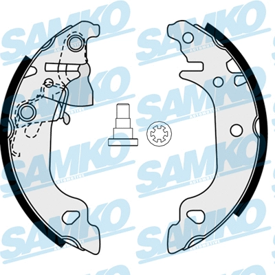 Jeu de mâchoires de frein SAMKO 87920