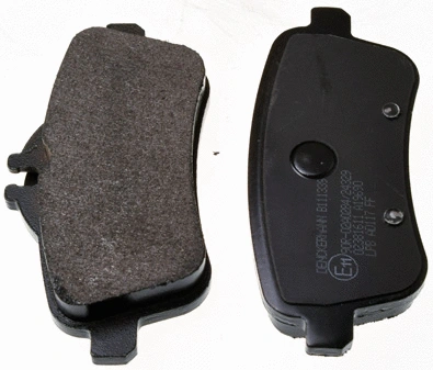 Kit de plaquettes de frein, frein à disque DENCKERMANN B111339
