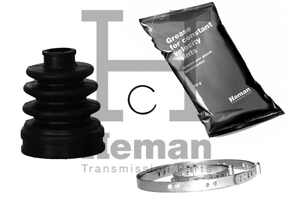Jeu de joints-soufflets, arbre de commande HEMAN TBK00895