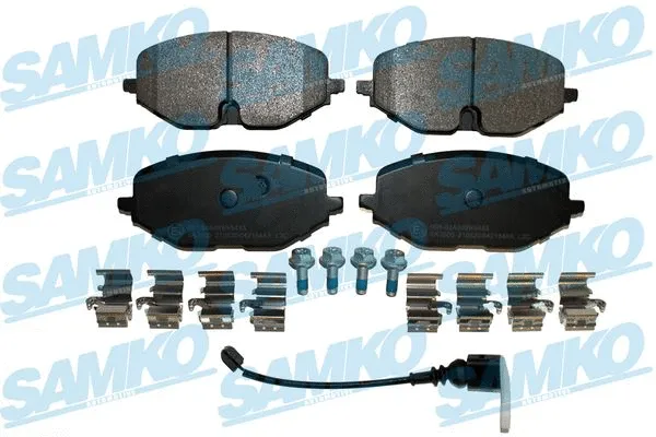Kit de plaquettes de frein, frein à disque SAMKO 5SP2184AK