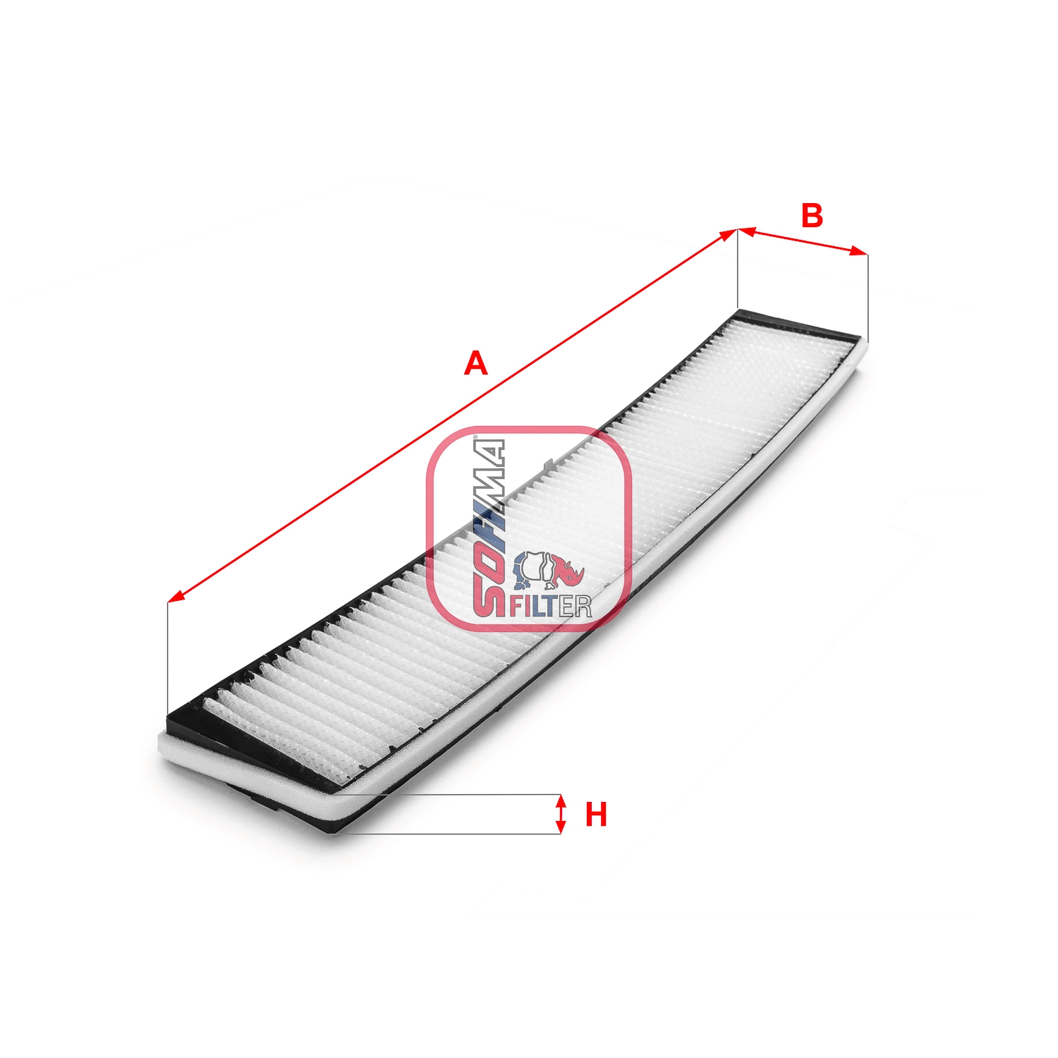 Filtre, air de l'habitacle SOFIMA S 3158 C