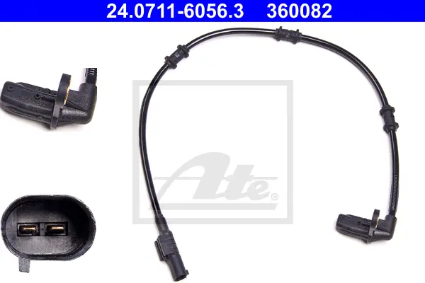 Capteur, vitesse de roue ATE-APAC 24.0711-6056.3