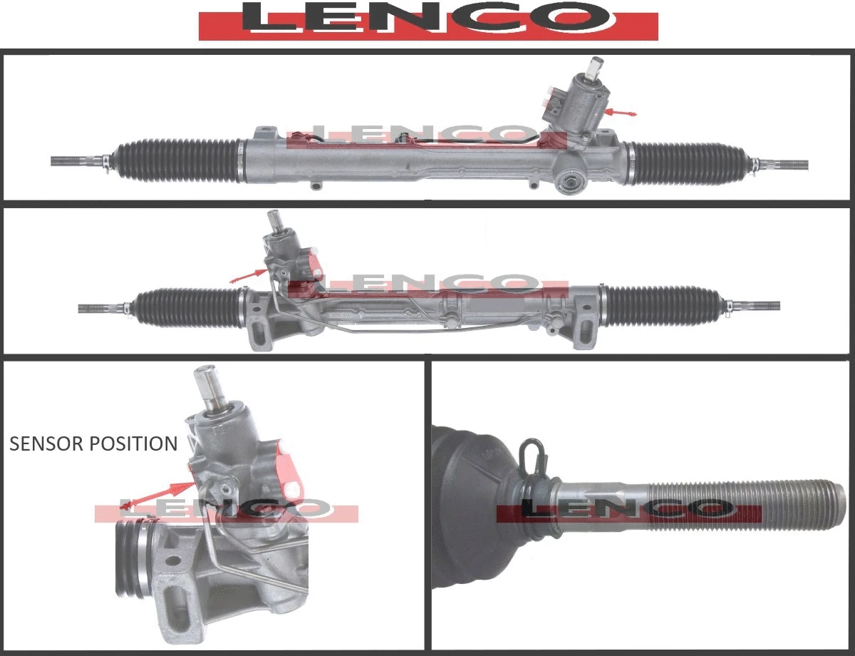 Crémaillère de direction LENCO SGA1063L