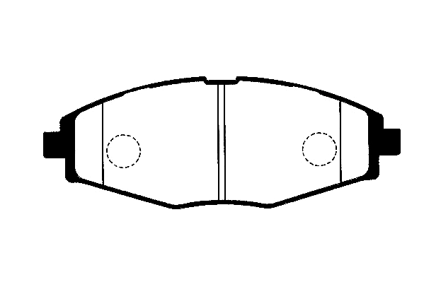 Kit de plaquettes de frein, frein à disque Technika 01382