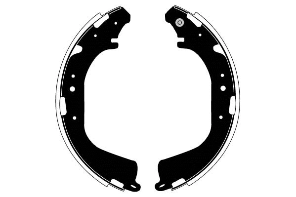 Jeu de mâchoires de frein RAICAM RA26630