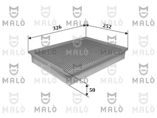 Filtre à air AKRON-MALÒ 1500048