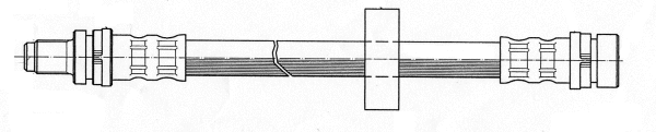 Flexible de frein CEF 511559