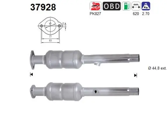 Catalyseur AS 37928