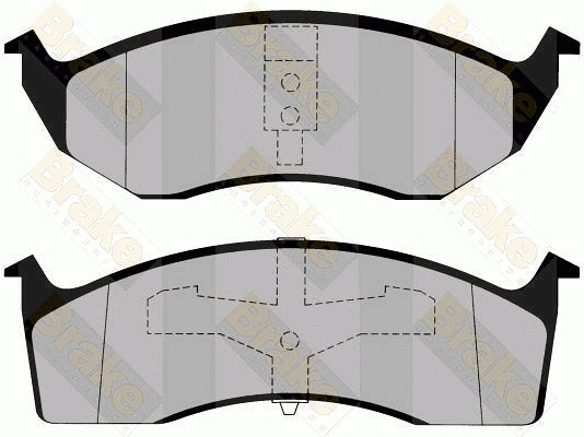 Kit de plaquettes de frein, frein à disque Brake ENGINEERING PA1137