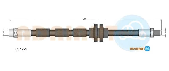 Flexible de frein ADRIAUTO 05.1222